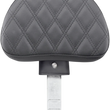 Load image into Gallery viewer, Saddlemen Backrest - Lattice Stitched - Black 11567LS - Main Product View