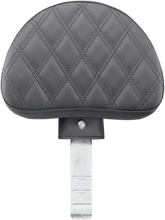 Load image into Gallery viewer, Saddlemen Backrest - Lattice Stitched - Black 11567LS - Main Product View