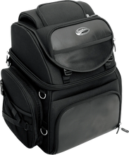 Load image into Gallery viewer, Saddlemen Backseat/Sissy Bar Bag - Black EX000298 - Main Product View