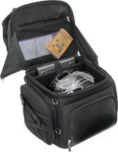 Load image into Gallery viewer, Saddlemen Backseat/Sissy Bar Bag - Black EX000298 - Additional View 7