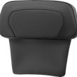 Load image into Gallery viewer, Saddlemen Chopped Tour Pak Backrest Pad - RoadSofa™ PT - Black w/ Pillowtop - FLT/FLH '14-'23 814-07-CPACK-PT - Side View