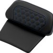 Load image into Gallery viewer, Saddlemen Chopped Tour Pak Pad - Honeycomb - Blue Stitching - FLH/FLT '14-'24 814-07C-HC-BLU - Main Product View