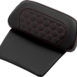 Load image into Gallery viewer, Saddlemen Chopped Tour Pak Pad - Honeycomb - Red Stitching - FLH/FLT '14-'24 814-07C-HC-RED - Main Product View