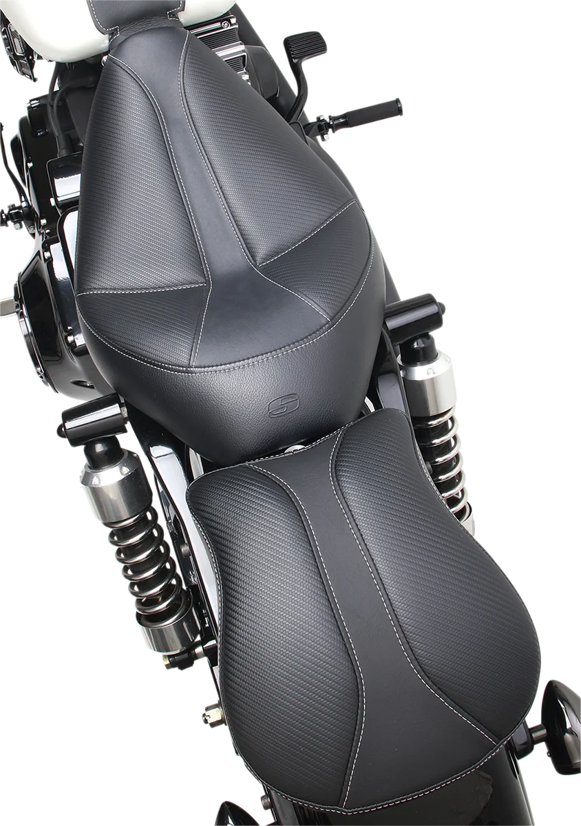 Saddlemen Contoured Dominator Pad - 9" SA1009 - Side View
