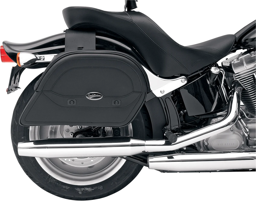 Saddlemen Cruis'n™ Slant Saddlebag - Large - Installation View