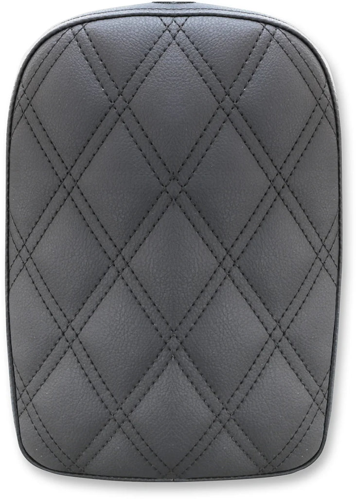 Saddlemen Detachable Pillion Pad - Lattice Stitched - Black SA1023 - Main Product View