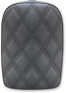 Saddlemen Detachable Pillion Pad - Lattice Stitched - Black SA1023 - Main Product View