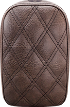 Load image into Gallery viewer, Saddlemen Detachable Pillion Pad - Lattice Stitched - Brown SA1025 - Main Product View