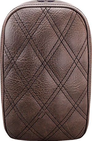 Saddlemen Detachable Pillion Pad - Lattice Stitched - Brown SA1025 - Main Product View