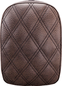 Saddlemen Detachable Pillion Pad - Lattice Stitched - Brown SA1026 - Main Product View