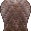 Load image into Gallery viewer, Saddlemen Detachable Pillion Pad - Lattice Stitched - Brown SA1027 - Main Product View