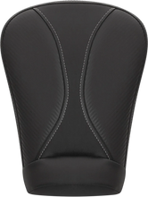 Load image into Gallery viewer, Saddlemen Dominator Pillion Pad - Extended Reach - Black w/ Gray Stitching - FL '08-'23 808-07B-0162EXT - Main Product View