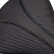Load image into Gallery viewer, Saddlemen Dominator Pillion Pad - Standard Reach - Black w/ Gray Stitching - FL/FX '06-'17 806-12-0162 - Back View