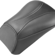 Load image into Gallery viewer, Saddlemen Dominator Pillion Pad - Standard Reach - Black w/ Gray Stitching 800-01-0162 - Main Product View