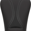 Load image into Gallery viewer, Saddlemen Dominator Pillion Pad - Standard Reach - Black w/ Gray Stitching 800-01-0162 - Side View