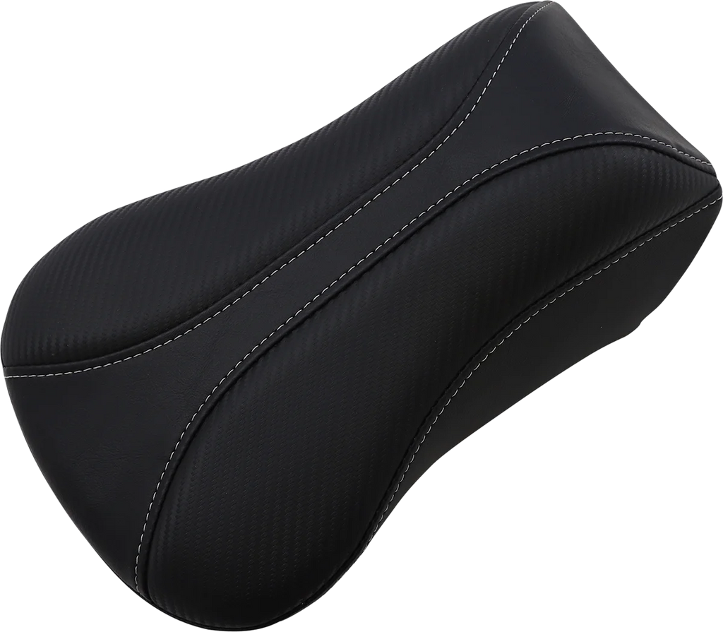 Saddlemen Dominator Pillion Pad - Standard Reach - Black w/ Gray Stitching 806-04-0162 - Main Product View