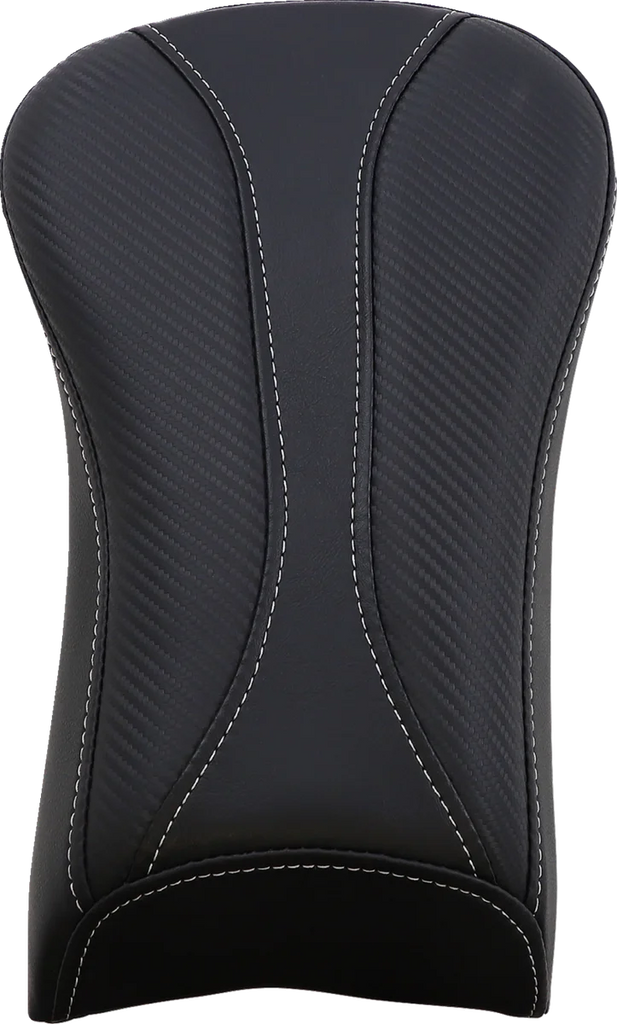 Saddlemen Dominator Pillion Pad - Standard Reach - Black w/ Gray Stitching 806-23-0162 - Main Product View