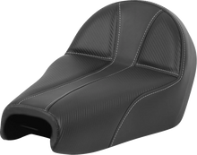 Load image into Gallery viewer, Saddlemen Dominator Seat - Black w/ Silver Stitching - XL '04-'22 807-11B-0042 - Side View