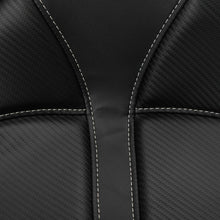 Load image into Gallery viewer, Saddlemen Dominator Solo Seat - w/o Backrest - Black w/ Gray Stitching - FL/FX '06-'17 806-12-0042 - Side View