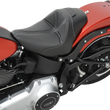 Load image into Gallery viewer, Saddlemen Dominator Solo Seat - w/o Backrest - Black w/ Gray Stitching - FL/FX '06-'17 806-12-0042 - Installation View