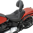 Load image into Gallery viewer, Saddlemen Dominator Solo Seat - w/o Backrest - Black w/ Gray Stitching - FL/FX '06-'17 806-12-0042 - Additional View 5