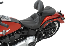 Load image into Gallery viewer, Saddlemen Dominator Solo Seat - w/o Backrest - Black w/ Gray Stitching - FL/FX '06-'17 806-12-0042 - Additional View 6