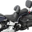 Load image into Gallery viewer, Saddlemen Dominator Solo Seat - w/o Backrest - Black w/ Gray Stitching - FLSTC/N '06-'17 806-15-0042 - Additional View 6