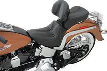 Load image into Gallery viewer, Saddlemen Dominator Solo Seat - w/o Backrest - Black w/ Gray Stitching - FLSTC/N '06-'17 806-15-0042 - Additional View 7