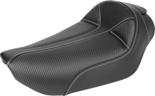 Load image into Gallery viewer, Saddlemen Dominator Solo Seat - w/o Backrest- Black w/ Gray Stitching - FXD/WG '96-'03 896-04-0042 - Main Product View
