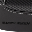 Load image into Gallery viewer, Saddlemen Dominator Solo Seat - w/o Backrest- Black w/ Gray Stitching - FXD/WG '96-'03 896-04-0042 - Side View