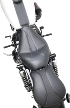 Load image into Gallery viewer, Saddlemen Dominator Solo Seat - w/o Backrest- Black w/ Gray Stitching - FXD/WG '96-'03 896-04-0042 - Installation View