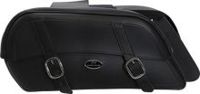Load image into Gallery viewer, Saddlemen Drifter™ Slant Saddlebags - Extra Jumbo - Back View