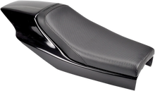 Load image into Gallery viewer, Saddlemen Eliminator Seat - Black - Lattice Stitched Z4204 - Side View