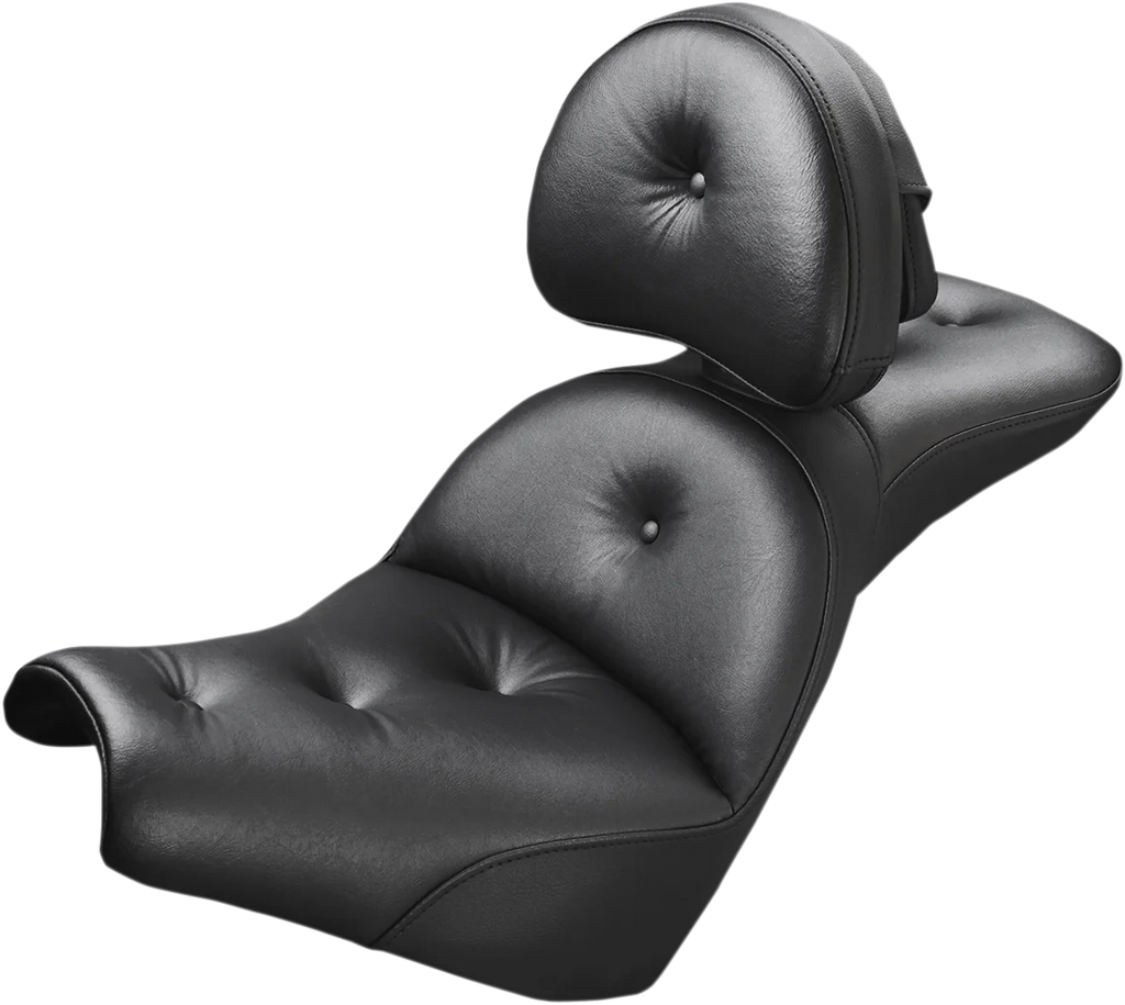 Saddlemen Explorer RoadSofa™ Seat - with Backrest - FXBB/FXST '18-'23 818-30-030RS - Main Product View