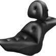 Load image into Gallery viewer, Saddlemen Explorer RoadSofa™ Seat - with Backrest - FXSB '13-'17 813-27-030RS - Main Product View