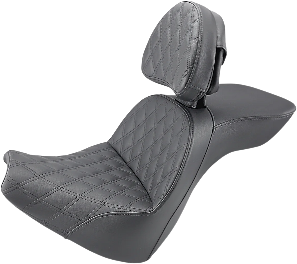 Saddlemen Explorer Seat - LS - Includes Backrest - FXBR/S '18-'20 818-31-030LS - Main Product View
