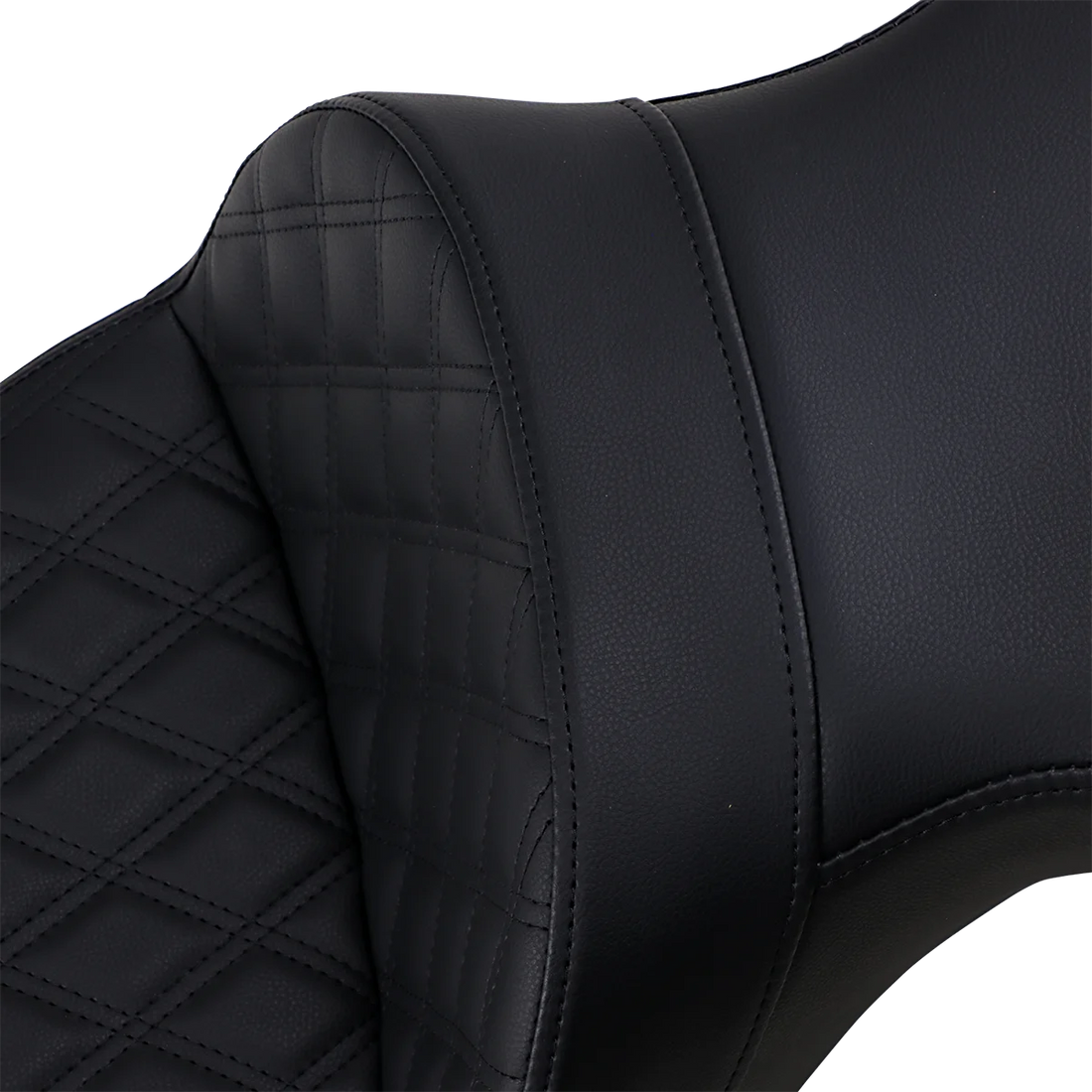 Saddlemen Explorer Seat - Lattice Stitch - FXBR/S '18-'20 818-31-029LS - Side View