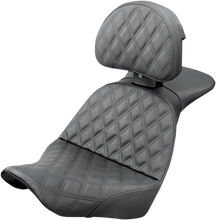 Load image into Gallery viewer, Saddlemen Explorer Seat - Lattice Stitched - Backrest 818-29-030LS - Main Product View