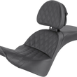 Load image into Gallery viewer, Saddlemen Explorer Seat - Lattice Stitched - With Backrest 818-33-030LS - Main Product View