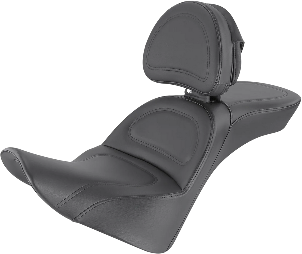 Saddlemen Explorer Seat - w/ Driver Backrest - FL '18-'22 818-33-030 - Main Product View