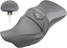 Load image into Gallery viewer, Saddlemen Extended Reach Roadsofa™ Seat - Carbon Fiber - Backrest - '08-'23 FL 808-07B-186BR - Main Product View