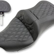 Load image into Gallery viewer, Saddlemen Extended Reach Roadsofa™ Seat - Lattice Stitched - Backrest - '08-'23 FL 808-07B-184BR - Main Product View