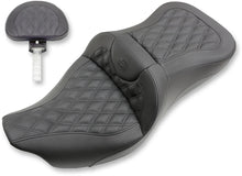 Load image into Gallery viewer, Saddlemen Extended Reach Roadsofa™ Seat - Lattice Stitched - Backrest - '08-'23 FL 808-07B-184BR - Main Product View