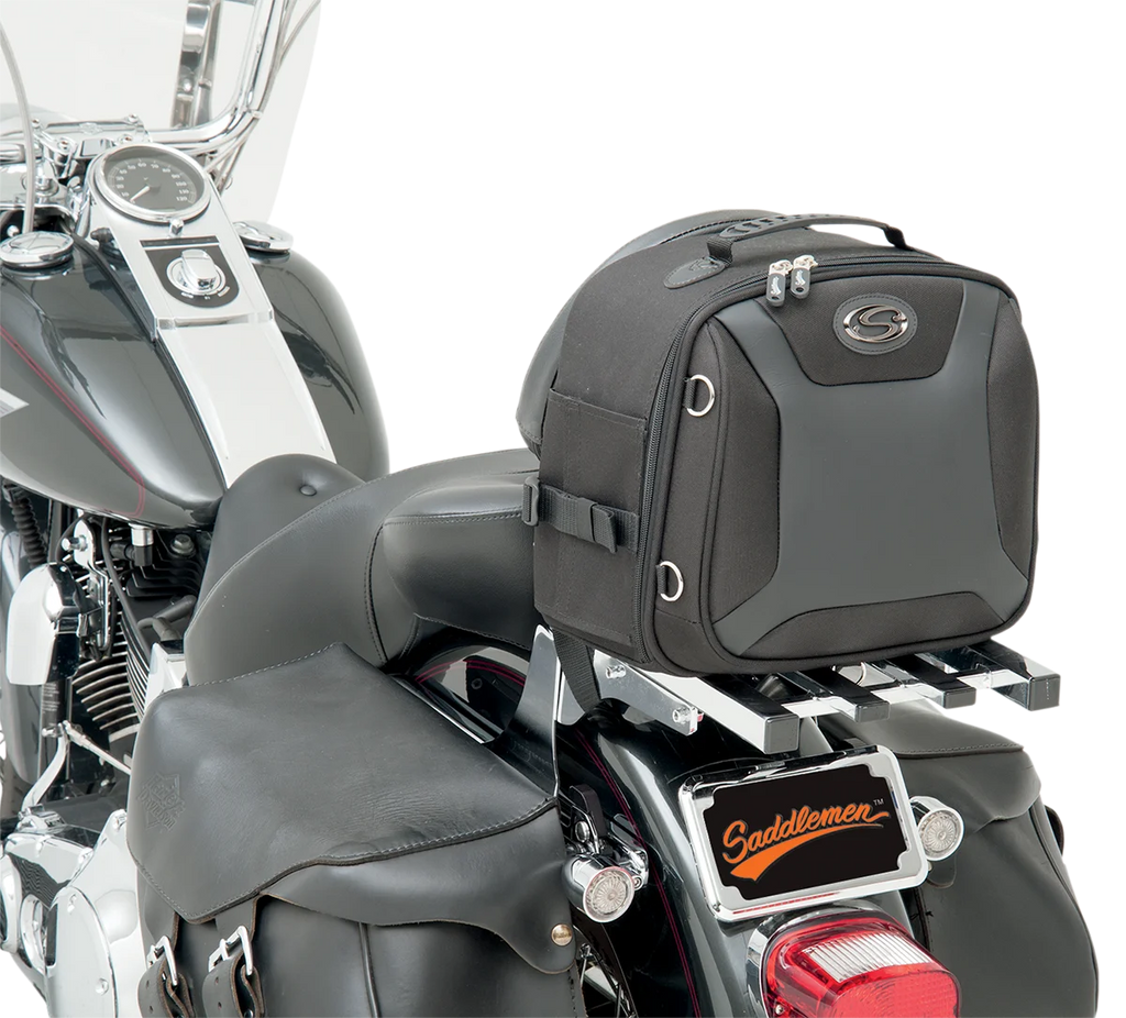 Saddlemen FTB1000 Sport Sissy Bar Bag - Installation View