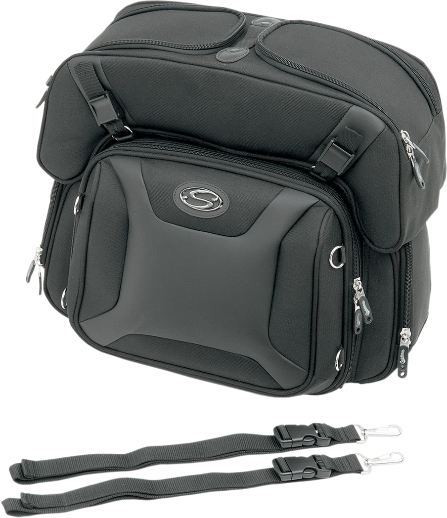Saddlemen FTB2500 Sport Sissy Bar and Combo Bag - Main Product View