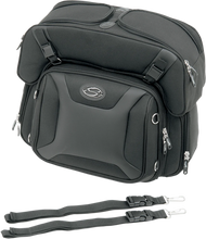 Load image into Gallery viewer, Saddlemen FTB2500 Sport Sissy Bar and Combo Bag - Main Product View
