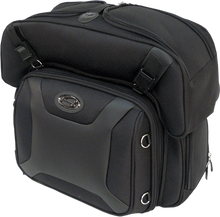 Load image into Gallery viewer, Saddlemen FTB2500 Sport Sissy Bar and Combo Bag - Back View