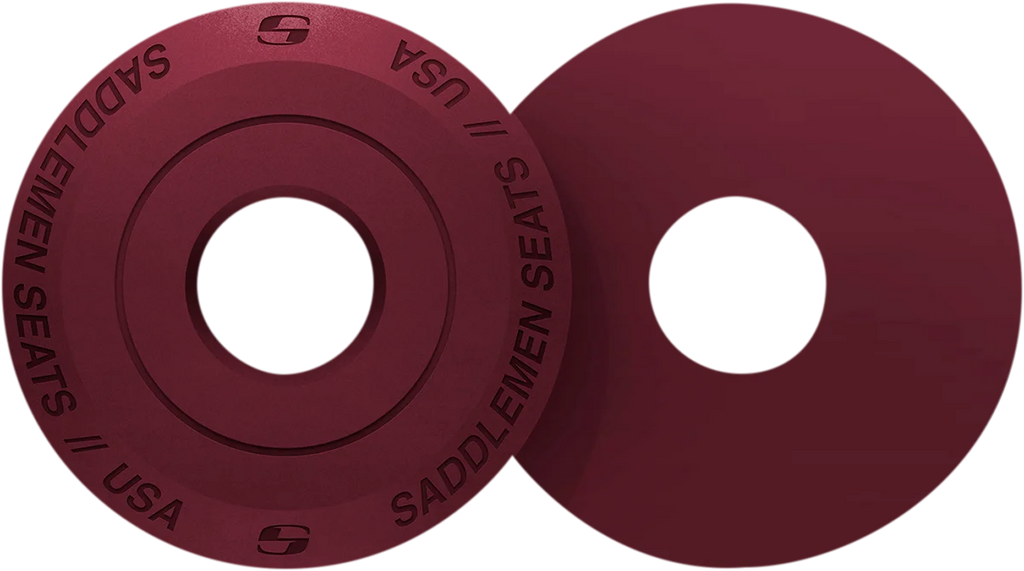 Saddlemen Fender Seat Washer - Burgundy 14707BY - Main Product View