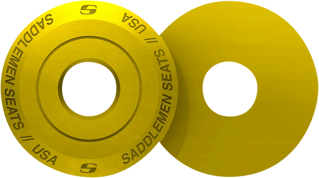 Saddlemen Fender Seat Washer - Yellow 14707YW - Main Product View