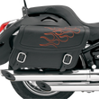Load image into Gallery viewer, Saddlemen Flame Saddlebag - Orange - Large X021-05-0416 - Main Product View